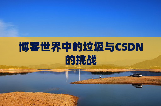 博客世界中的垃圾与CSDN的挑战